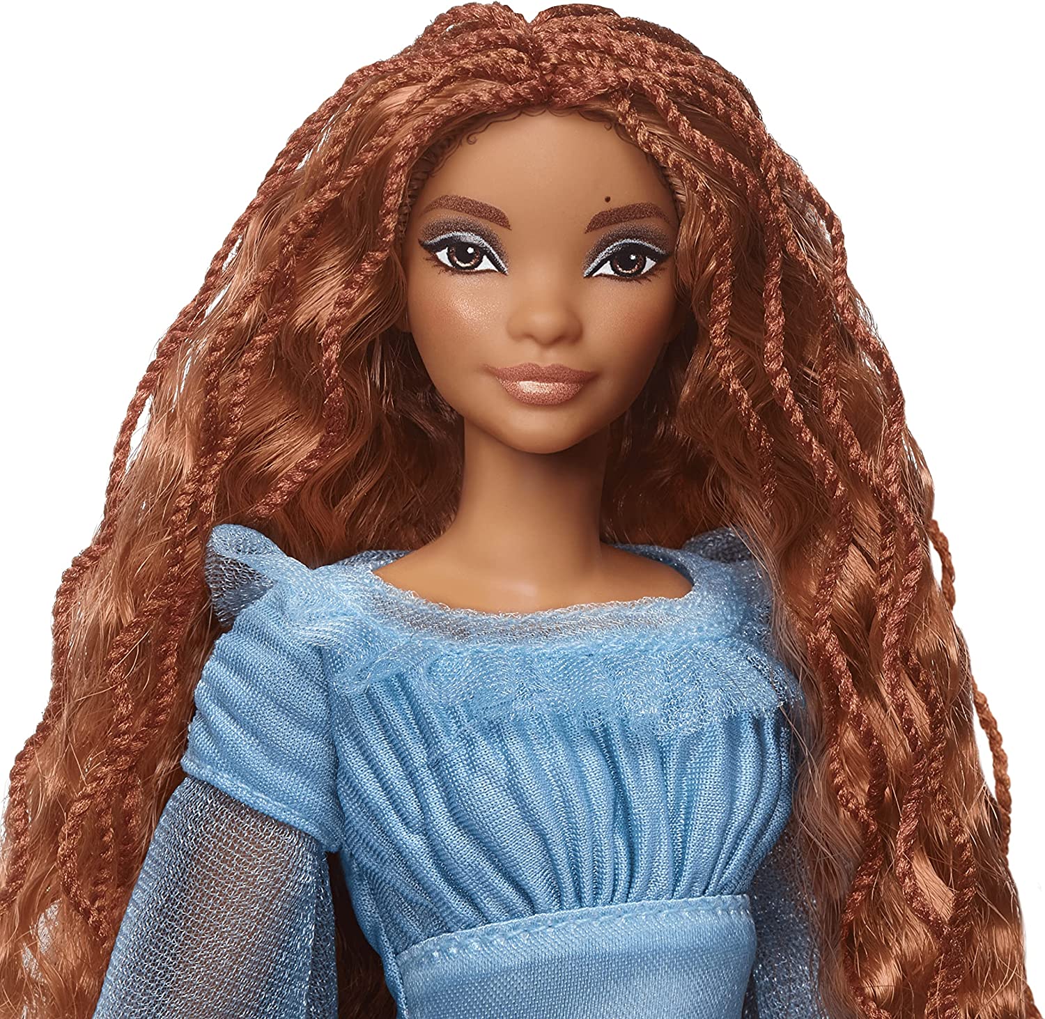 Mattel Disney La Sirenita Ariel sirena Muñeca con vestido de volantes, juguete +3 años (HLX09