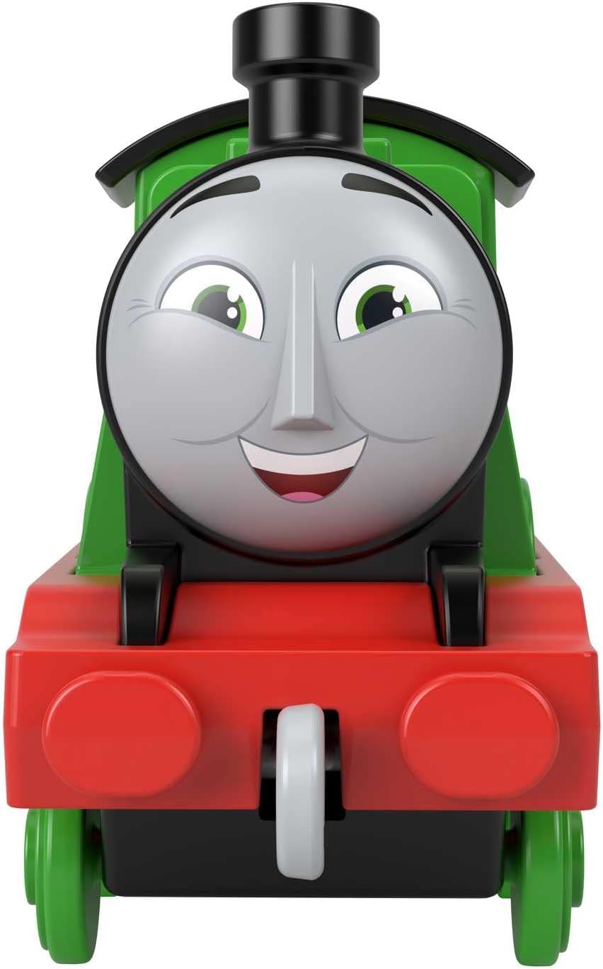 Thomas & Friends Toy Train, Henry Diecast Push-Along Engine with Tender for Preschool Pretend Play, HMC43