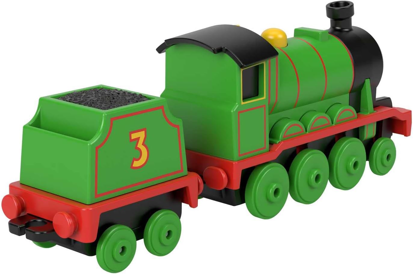 Thomas & Friends Toy Train, Henry Diecast Push-Along Engine with Tender for Preschool Pretend Play, HMC43