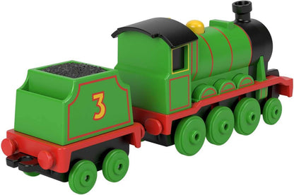 Thomas & Friends Toy Train, Henry Diecast Push-Along Engine with Tender for Preschool Pretend Play, HMC43