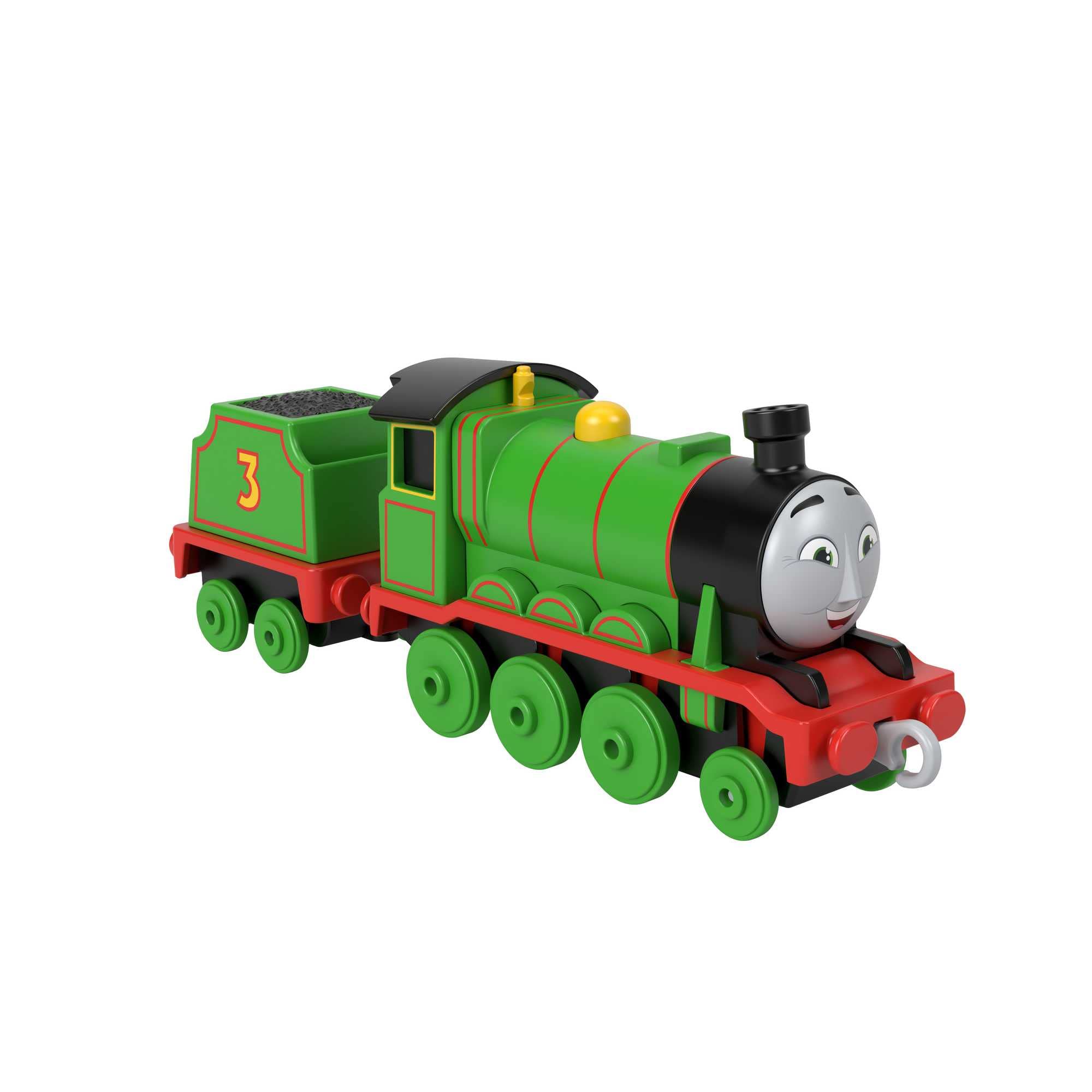 Thomas & Friends Toy Train, Henry Diecast Push-Along Engine with Tender for Preschool Pretend Play, HMC43