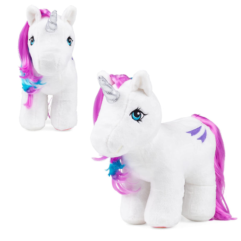 My Little Pony | Glory Plush 40th Anniversary | Retro Horse Gifts for Girls and Boys, Collectable Vintage Horse Toys for Kids, Unicorn Toys for Boys and Girls Aged 3+ | Basic Fun 35333