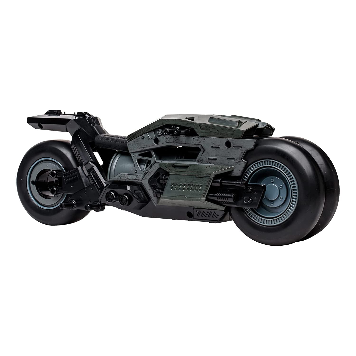 McFarlane Toys, DC Multiverse Batcycle Action Figure Vehicle, Collectible DC The Flash Movie Vehicle with Unique Collector Character Card – Ages 12+ Batcycle Single