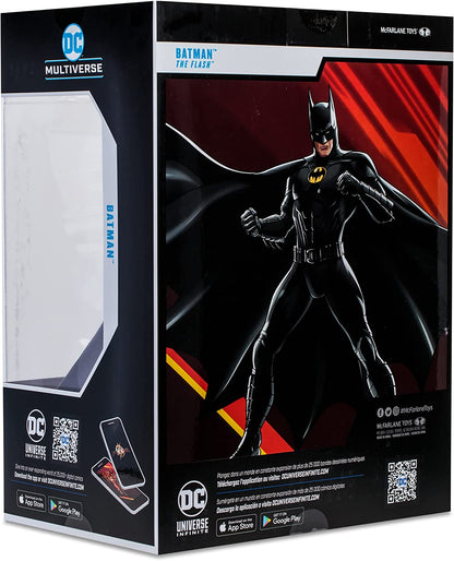 McFarlane Toys, DC Multiverse 12-inch Batman Multiverse Unmasked Gold Label Figure Statue, Collectible DC The Flash Movie Posed Statue with Unique Collector Character Card – Ages 12+