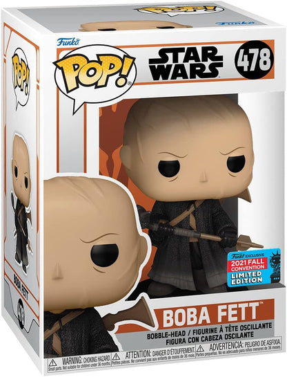 Funko Pop! Star Wars: Mandalorian - Boba Fett on Tattooine - (no Armor or Helmet) - Collectable Vinyl Figure - Gift Idea - Official Merchandise - Toys for Kids & Adults - Movies Fans