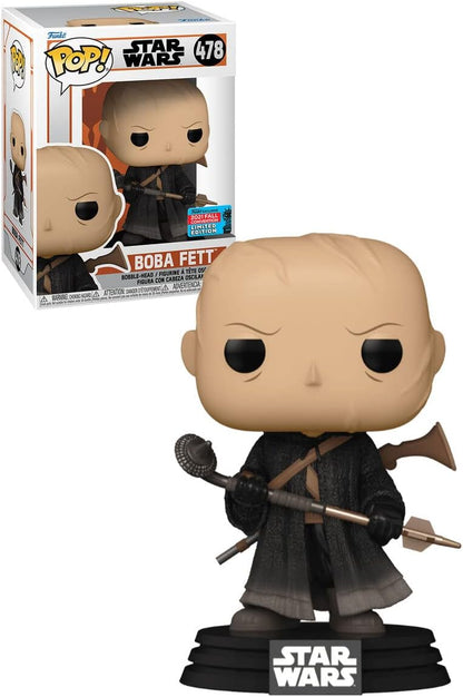 Funko Pop! Star Wars: Mandalorian - Boba Fett on Tattooine - (no Armor or Helmet) - Collectable Vinyl Figure - Gift Idea - Official Merchandise - Toys for Kids & Adults - Movies Fans