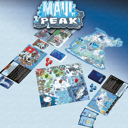 Pencil First Games Maul Peak Board Game – An Asymmetric Tactics Game of Giant Guardians and Fierce Bears by Pencil First Games for 2 Players