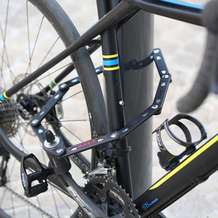 Zéfal K-Traz F16 - Antivol articulé pliant avec support - Vélo/Scooter/Moto - Compact et très résistant