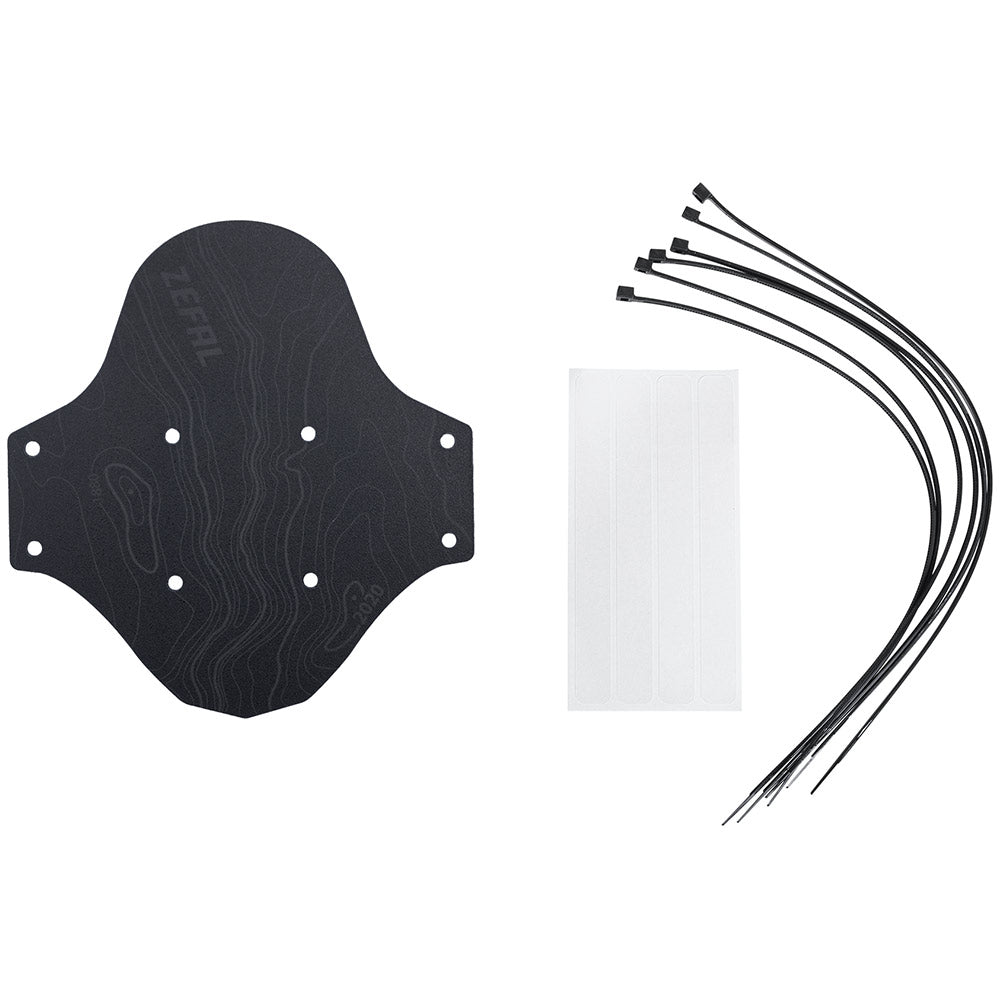 Zefal Shield Lite Gravel Bike Front Mudguard, Black, 700c / 28"