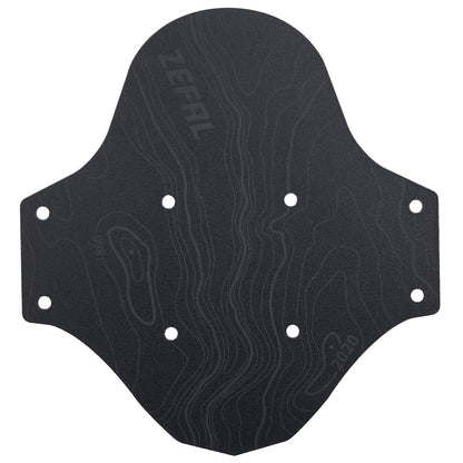 Zefal Shield Lite Gravel Bike Front Mudguard, Black, 700c / 28"