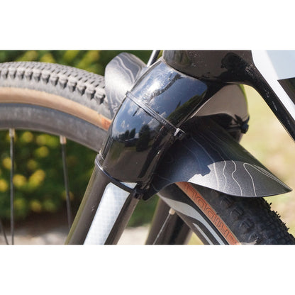Zefal Shield Lite Gravel Bike Front Mudguard, Black, 700c / 28"