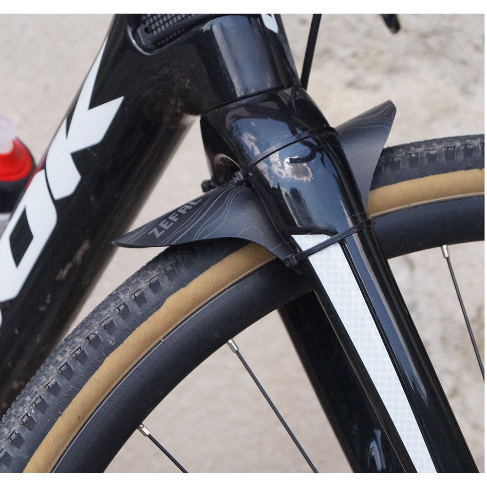 Zefal Shield Lite Gravel Bike Front Mudguard, Black, 700c / 28"