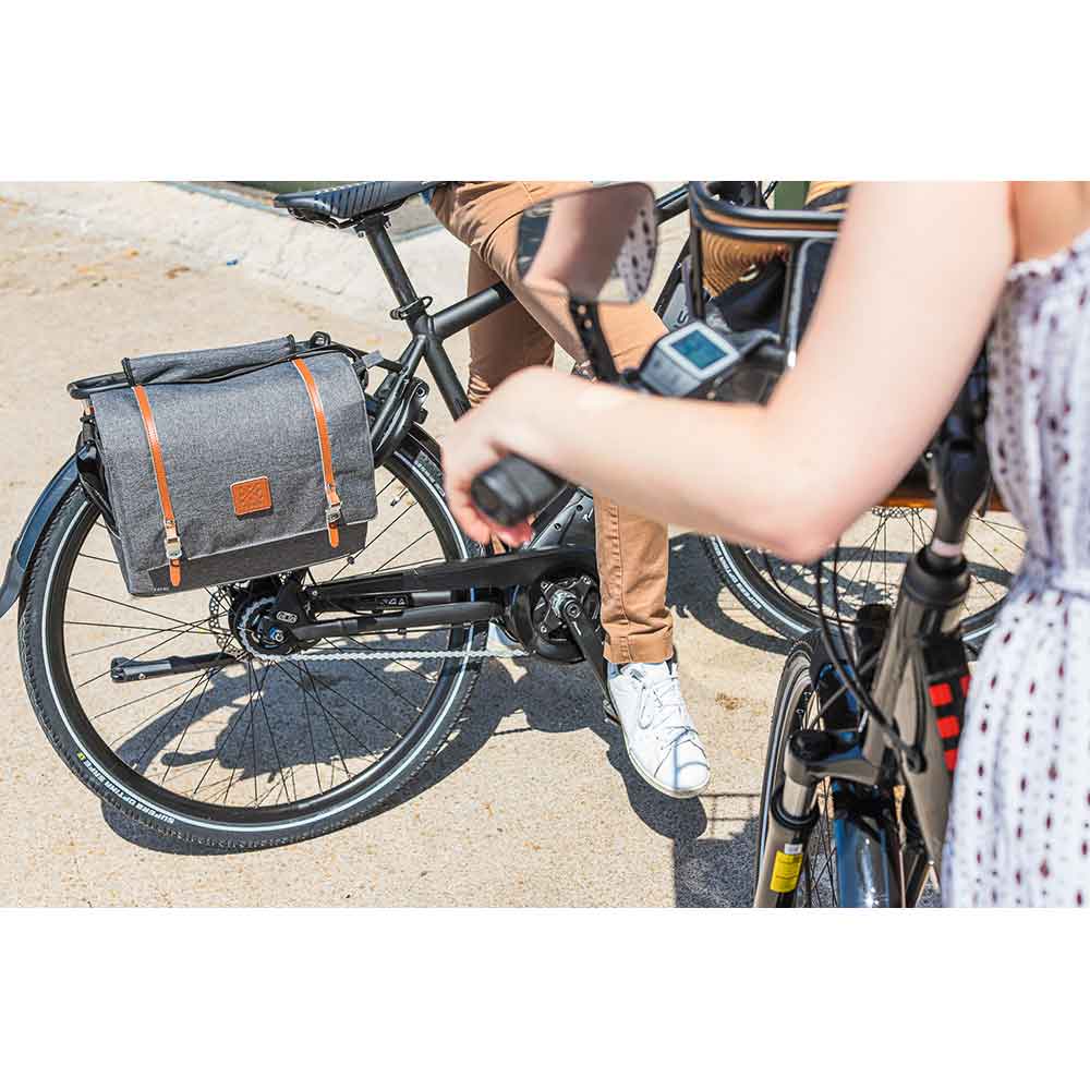 Zéfal Urban Messenger Bag Sacoche Porte Bagage Velo Mixte, Gris, (11L