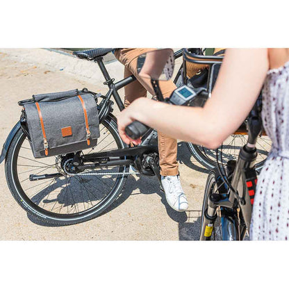 Zéfal Urban Messenger Bag Sacoche Porte Bagage Velo Mixte, Gris, (11L