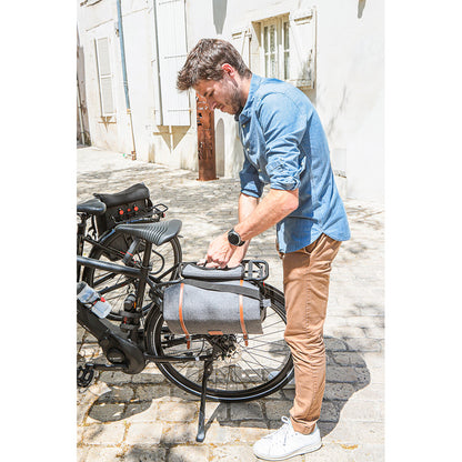 Zéfal Urban Messenger Bag Sacoche Porte Bagage Velo Mixte, Gris, (11L