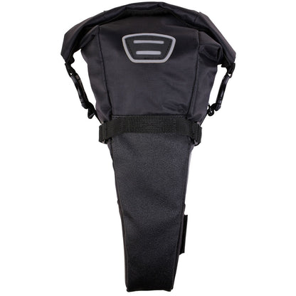 Zéfal Z Adventure R5 Bikepacking & Commuting Sac de Vélo Universel & Etanche-Grand Volume Capacité 5L-Durable et Résistante-400 g Sacoche de Selle, Noir, 5 litres