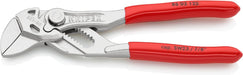 Knipex Mini pliers wrench pliers and a wrench in a single tool chrome-plated, plastic coated 125 mm 86 03 125
