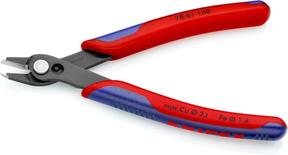 Knipex Electronic Super Knips® XL burnished, with multi-component grips 140 mm 78 61 140