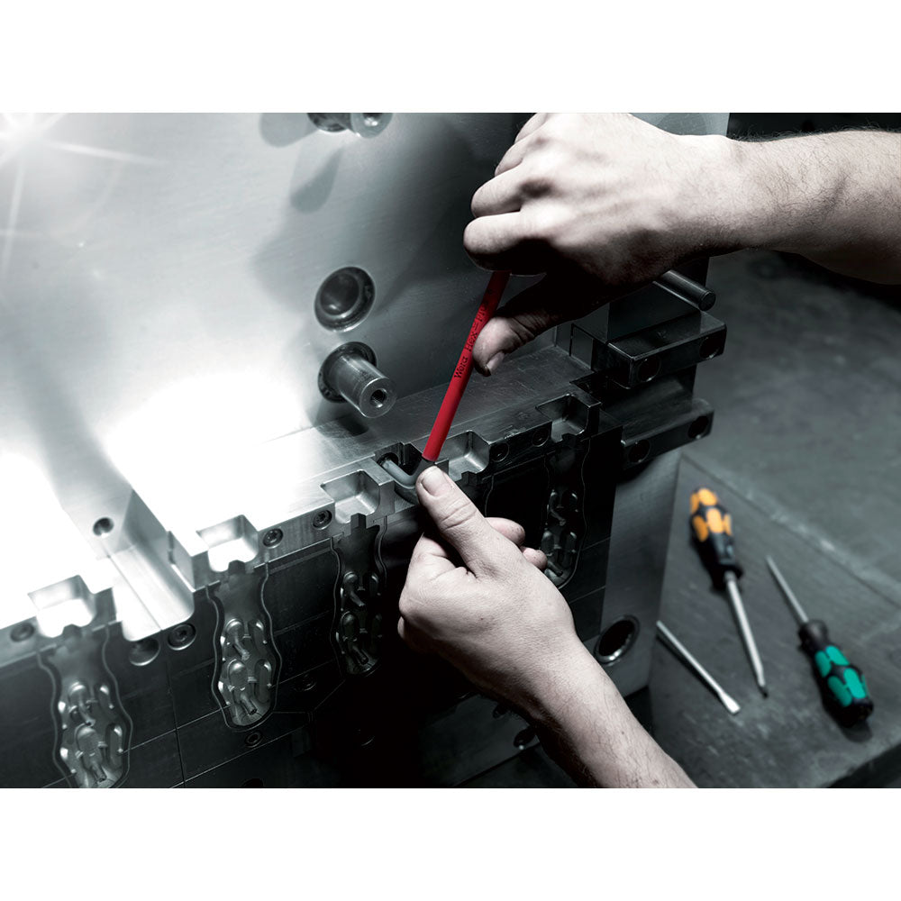 Wera 950 SPKL/9 SM N SB Multicolour BlackLaser L-key set, 9pc, Metric, 1.5-10mm, 05073593001