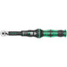 Wera Click Torque A 5 Adjustable Torque Wrench, 1/4" Square Drive, 2.5-25 Nm, 05075604001 & 8100 SA 6 Zyklop Speed Ratchet Set, 1/4" Drive, Metric, Silver, 28 Pieces - 05004016001