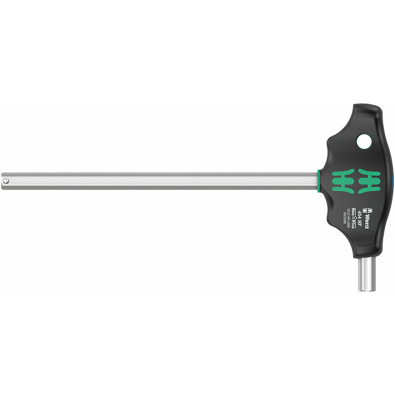 Wera Tools 454 HF T-Handle Hex Screwdriver 10 x 200mm