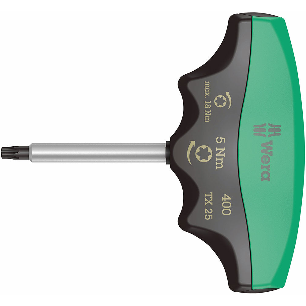 Wera 400 TORX® pre-set torque indicator, TX 25x60, 5Nm, 05005091001