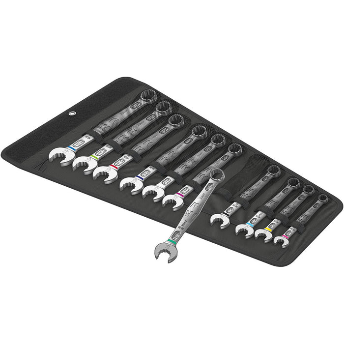 Wera 05020231001 6003 Joker 11 Set 1 Combination Wrench & Kraftform Kompakt VDE 17 Universal 1 Interchangeable Screwdriver Set with Twin Handle, 17PC, 05059030001