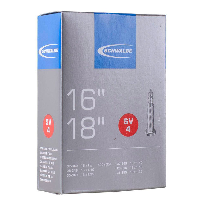 Schwalbe 16X1 1/8-1 3/8 Tube 28/37-340/355 IB 40mm Nero