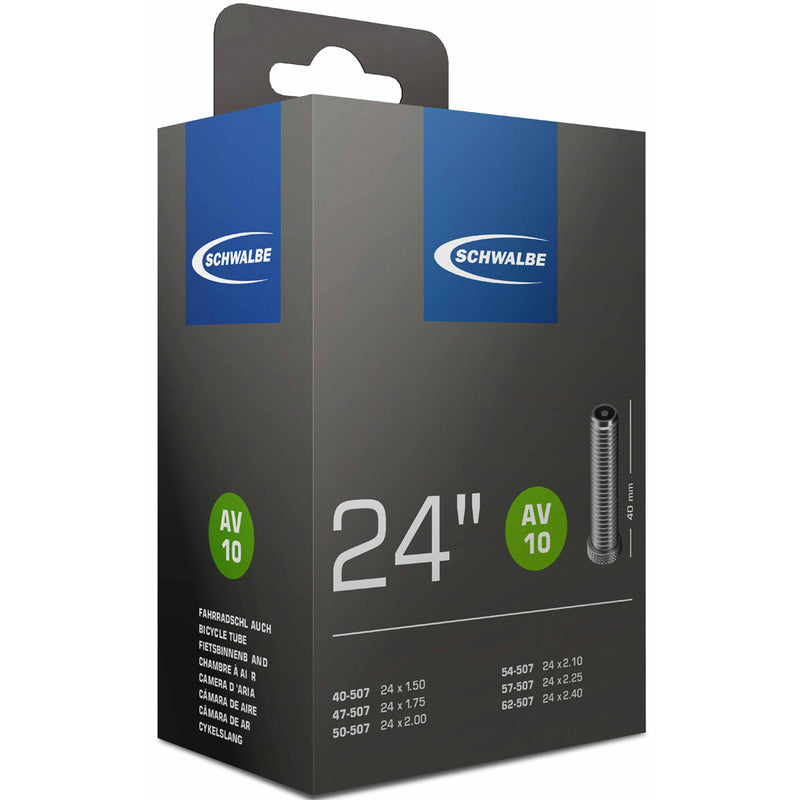 Schwable AV10 24" 1.50 x 2.50 Schrader Inner Tube