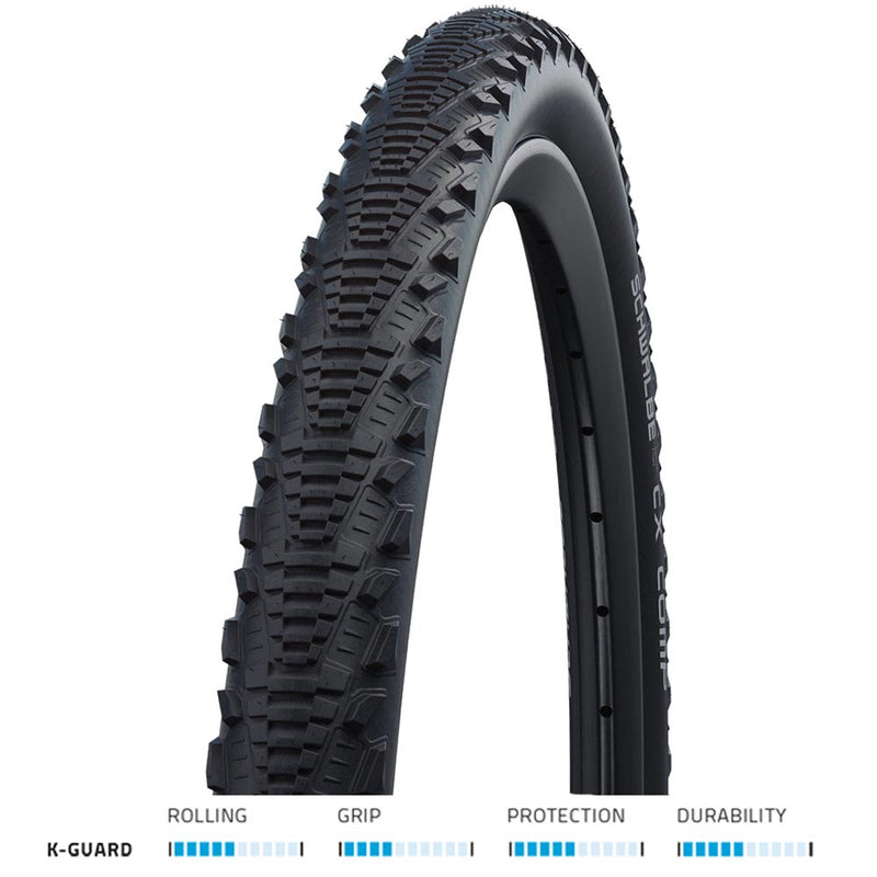 Schwalbe CX Comp 40-622 Drahtreifen K-Guard 28x1.50 Fahrradreifen Mantel Tire