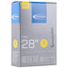 Schwalbe 28 1/16 Sv20 Extra Light Camera d'Aria, Nero
