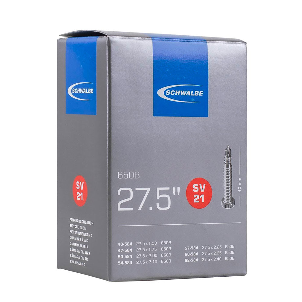 Schwalbe SV 21 Schlauch 27,5 650B Ventil: Französisch Sclaverand SV21 27.5, Presta