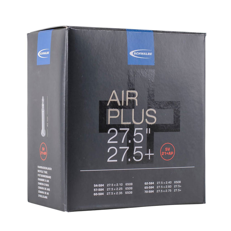 Schwalbe SV 21+AP (Air Plus) 27,5+ Fahrrad Schlauch // 27,5' (54/70-584