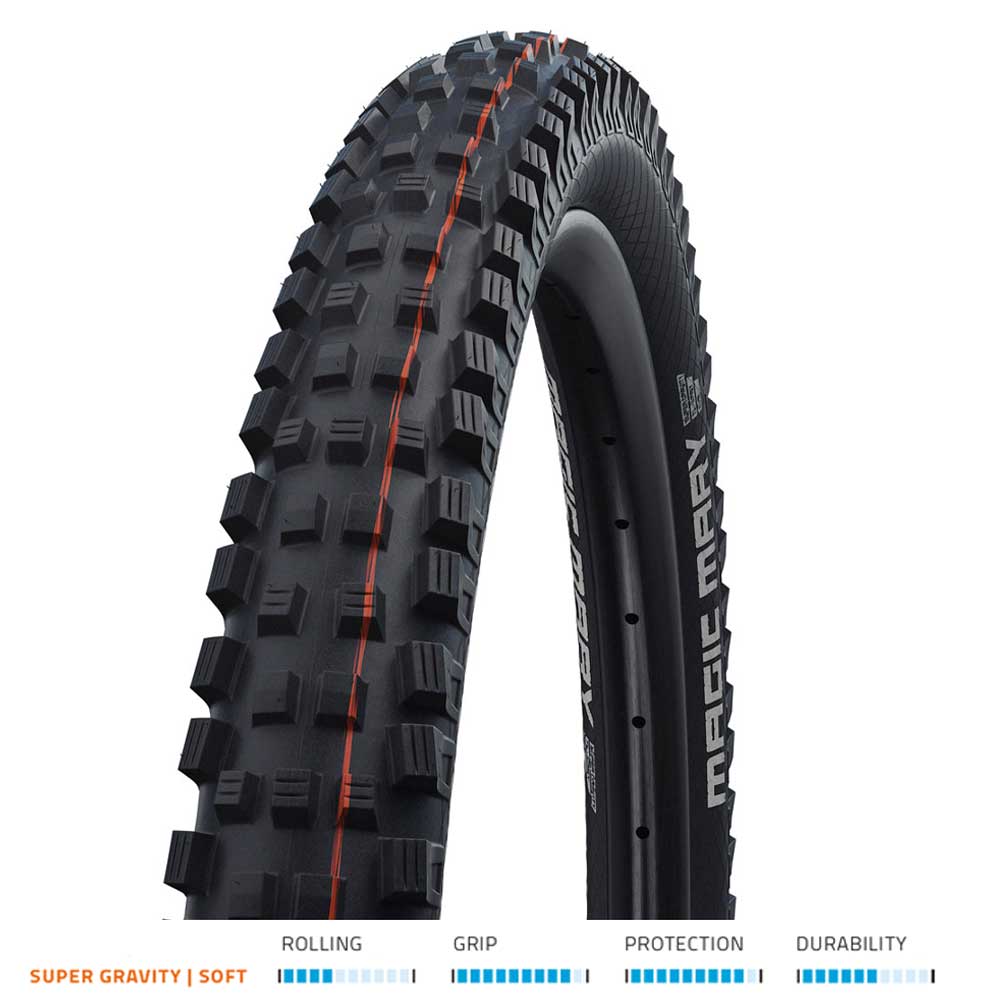 Magic Mary Super Gravity 27,5x2,40 Addix Soft Souple Tubeless - Pneu VTT
