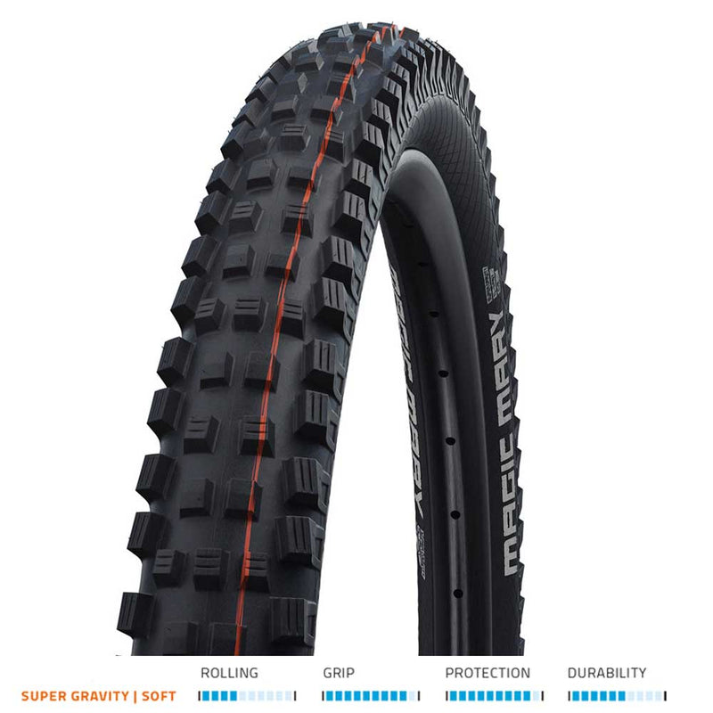 Magic Mary Super Gravity 27,5x2,40 Addix Soft Souple Tubeless - Pneu VTT