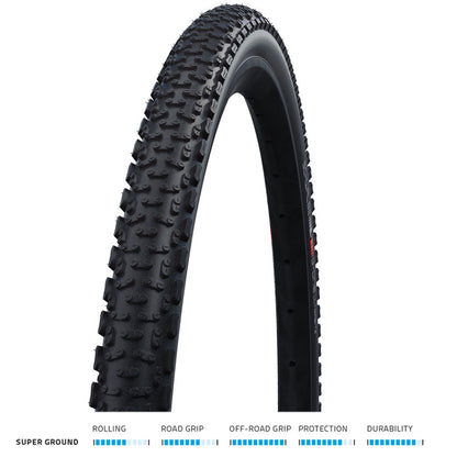 Schwalbe G-One Ultrabite Evo Faltreifen // 50-584 (27,5x2,0') Super Ground