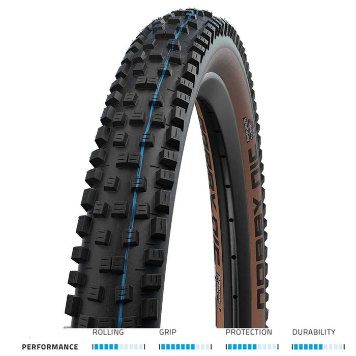 Schwalbe Nobby NIC Performance Folding Tyre // 62-622 (29 x 2.40 Inches) Bronze Skin