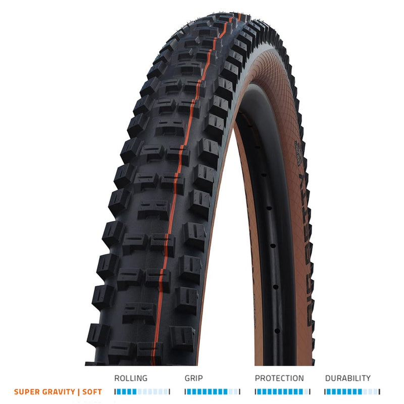 Schwalbe Big Betty Evo Faltreifen // 62-622 (29x2,40') Super Gravity