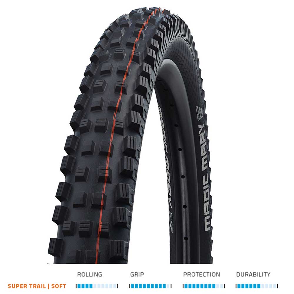 Schwalbe Magic Mary Evo Folding Tyre // 62-622 (29 x 2.40 Inches) Super Trail