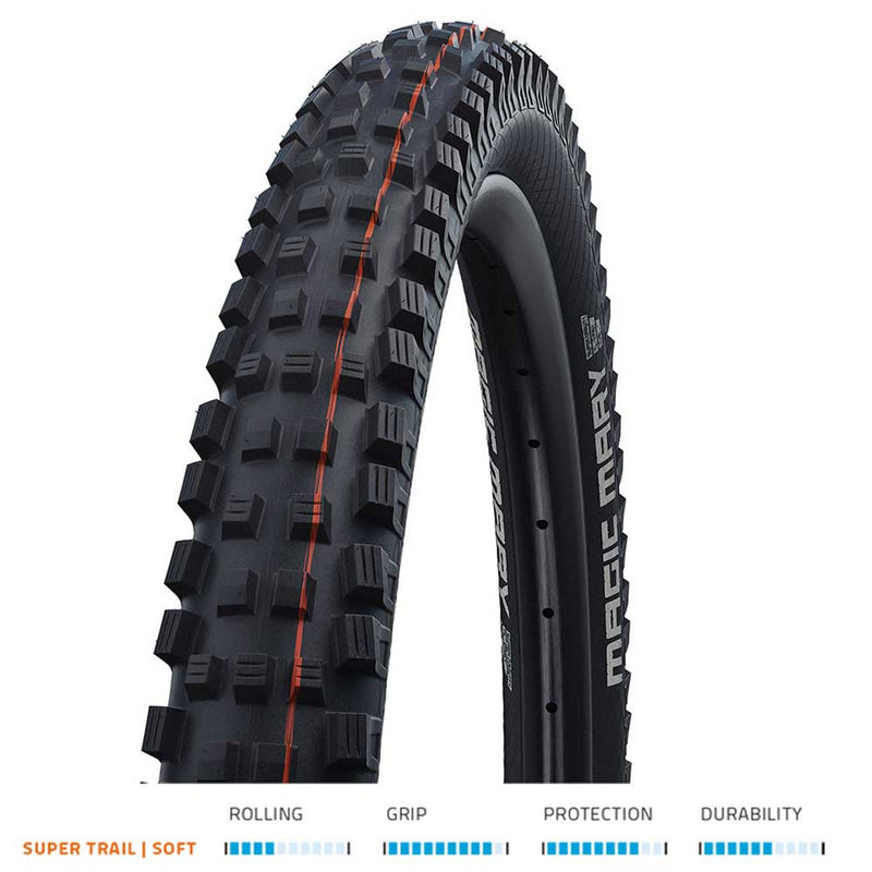 Schwalbe Magic Mary Evo Folding Tyre // 62-622 (29 x 2.40 Inches) Super Trail