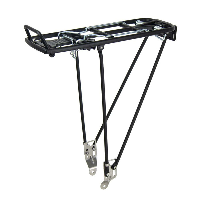 Pletscher Athlete Disc Easy-Fix Pannier Rack, Black, 26" - 28"