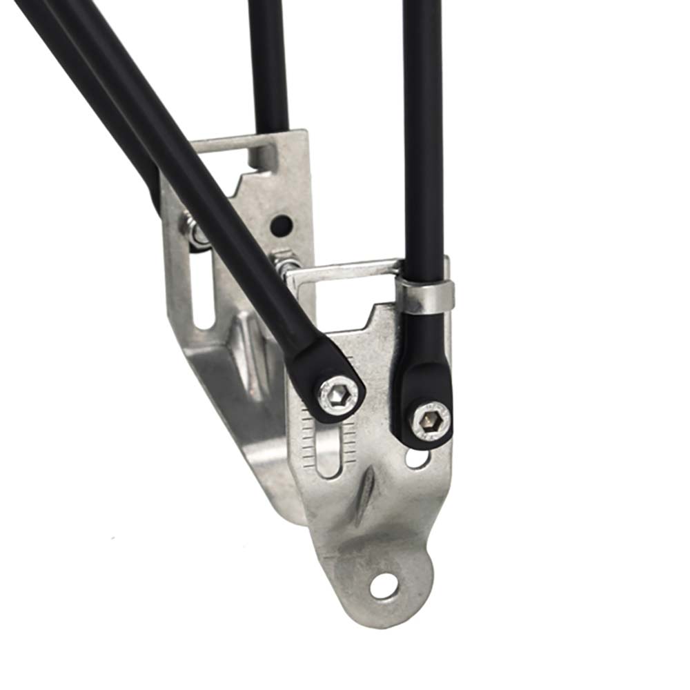 Pletscher Athlete Disc Easy-Fix Pannier Rack, Black, 26" - 28"