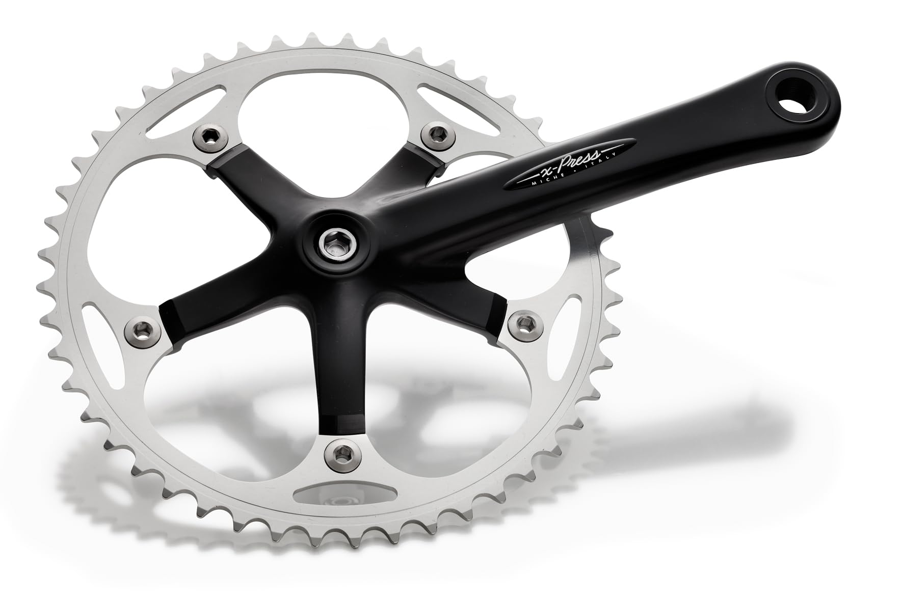 Miche Xpress Track Chainset 170 X 48T Black