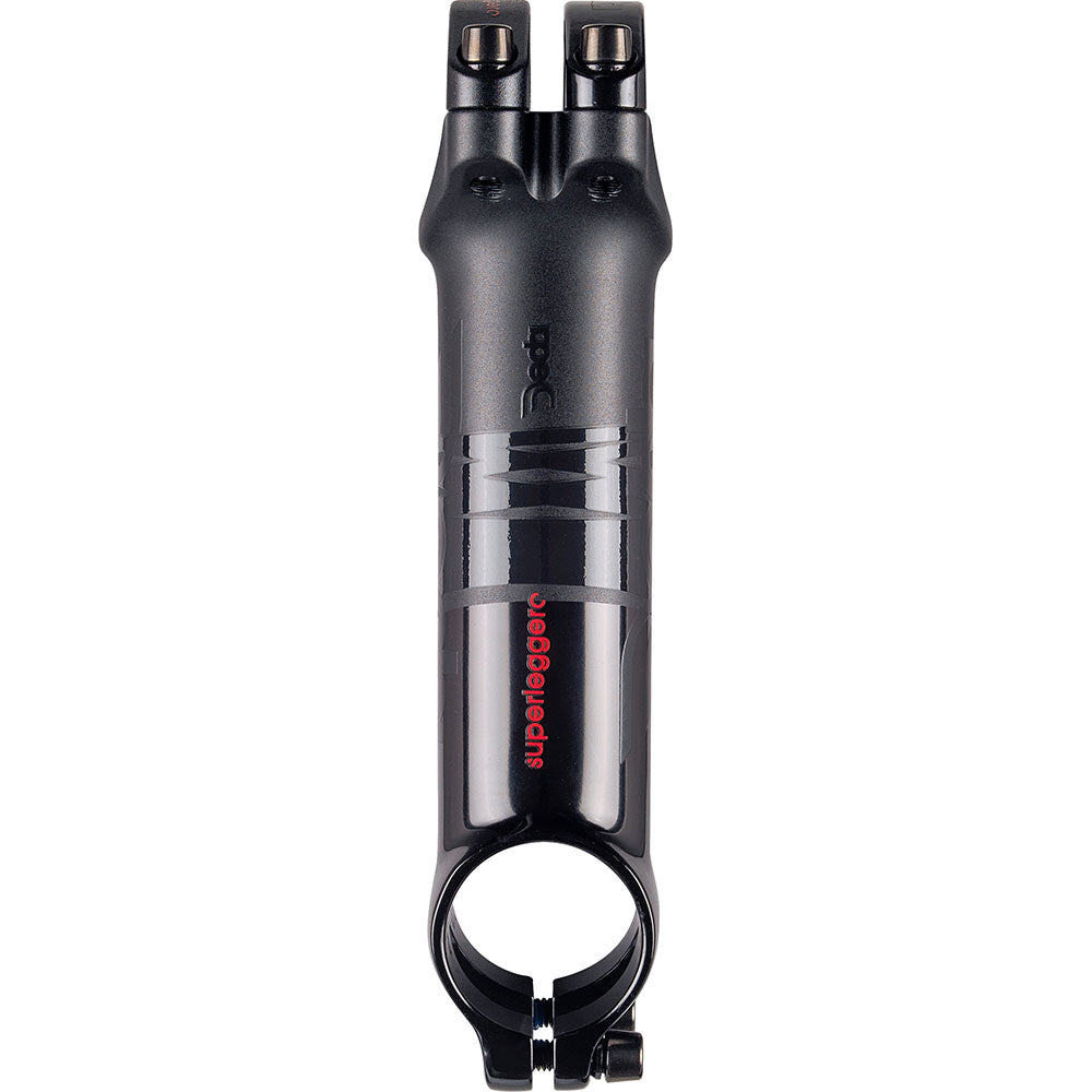 Deda Elementi 305393905 Système Manuel Superleg 80 mm Mixte, POB (Poli sur Noir), Taille Unique