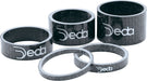 SET ESPACIAD.DEDA TUBO DIREC.1-1/8 10mm CAR.NE(10