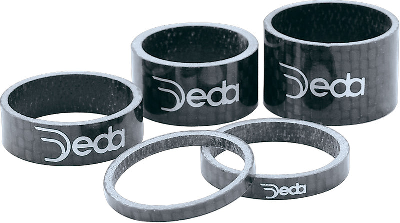 SET ESPACIAD.DEDA TUBO DIREC.1-1/8 10mm CAR.NE(10