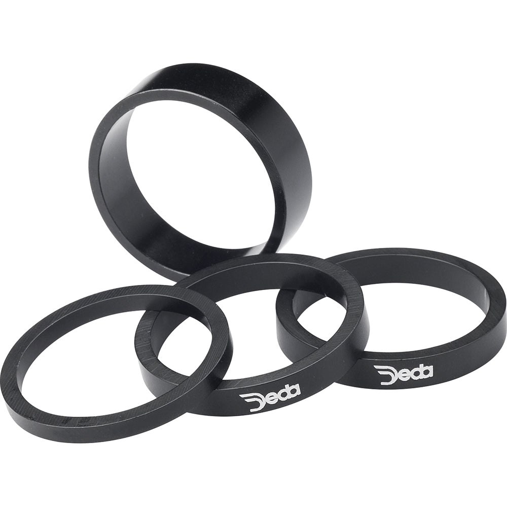 Set ESPACIAD.DEDA TUBO DIREC.1-1/8 10mm AL.NE(10U