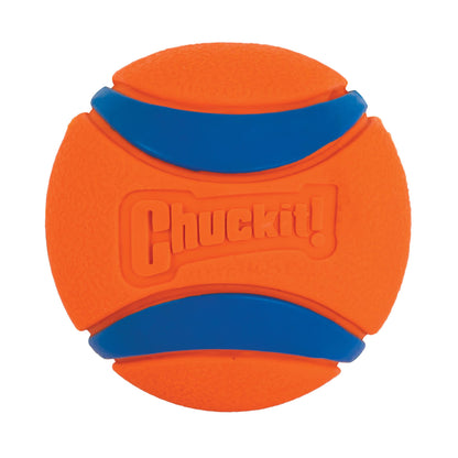 Chuckit! Ultra Ball, Durable Dog Ball High Bounce Rubber Dog Toy, Launcher Compatible, 1 Pack, Medium 1 Pack Medium