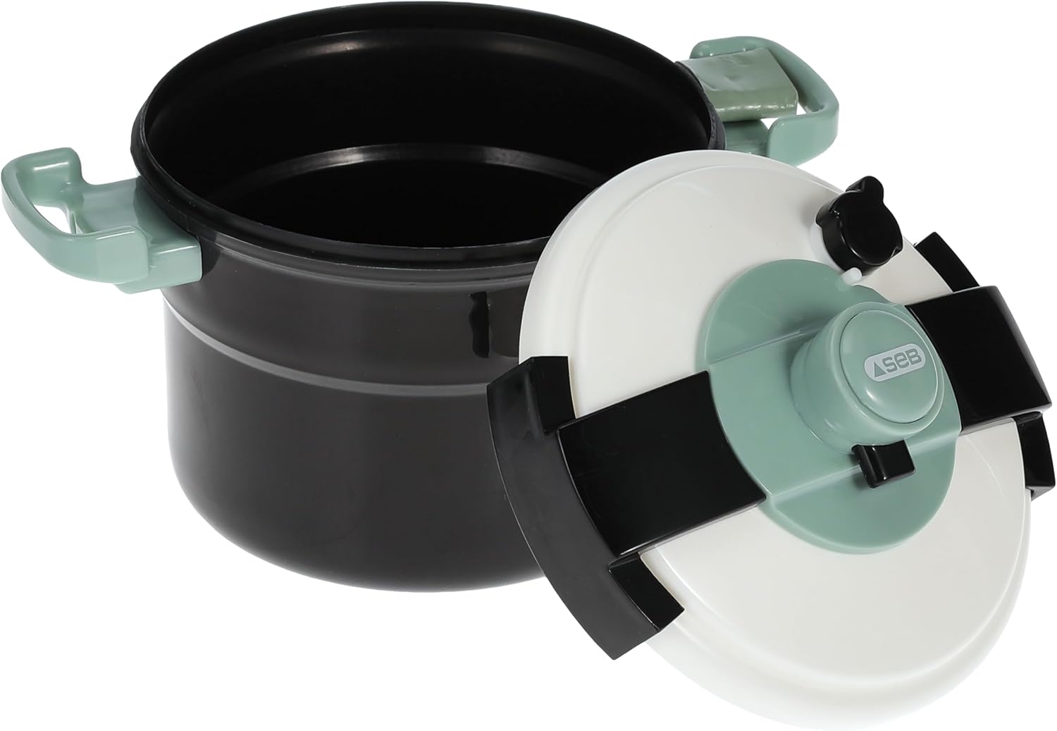 Smoby 310510 Tefal Pressure Cooker, Black, White