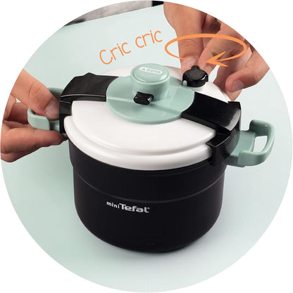 Smoby 310510 Tefal Pressure Cooker, Black, White